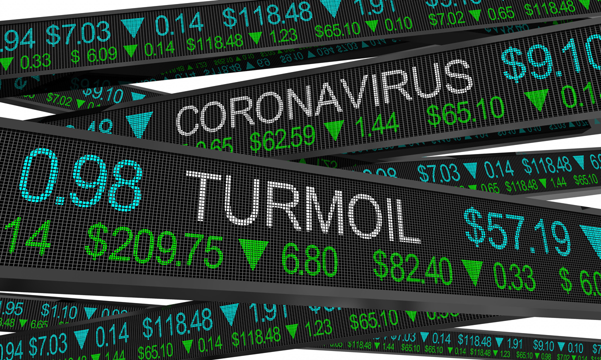 Market turmoil amid the coronavirus scare